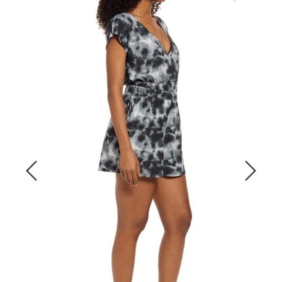 NWT BP. Tie Dye Knit Romper size small - Picture 3 of 6